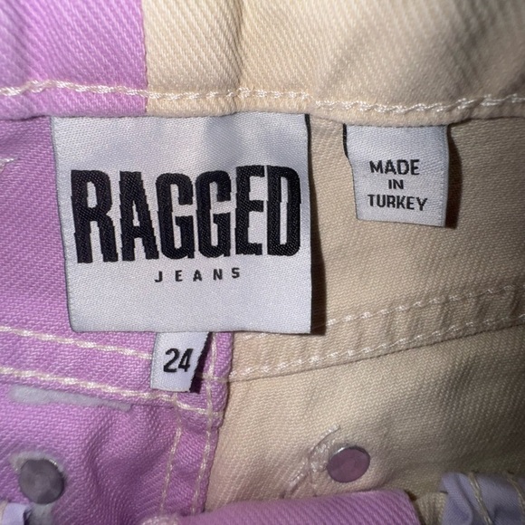 The Ragged Priest. Dad fit two tone jeans. Size 24. NWOT - Picture 7 of 14